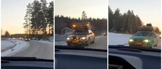 Rallykaravanen som fick invånarna att häpna