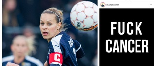 Charlotte Rohlin drabbad av bröstcancer: "Kommer gå min största match i livet" • Kärlekshälsningarna efter beskedet