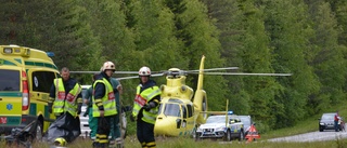 Polisen söker lastbilschaufför