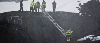 Unik räddad från klippavsats