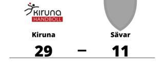 Storseger för Kiruna hemma mot Sävar