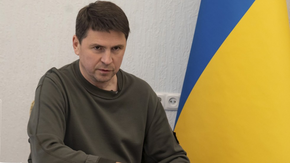 Mychajlo Podoljak, rådgivare till den ukrainske presidenten Volodymyr Zelenskyj.
