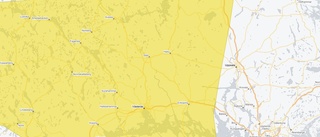 SMHI varnar för plötslig ishalka – gula varningen har utökats till större delar av länet