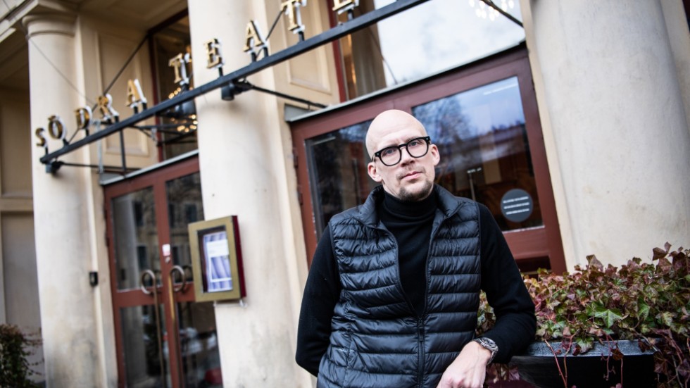 Samuel Laulajainen, vd på Södra teatern. Foto: Amir Nabizadeh / TT