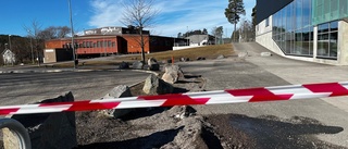 Efter bombhotet: Rektorn hyllar personalen på skolan