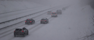 Gula snövarningar för onsdagen