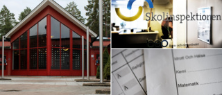 Gymnasiet kritiseras efter betygsgranskning • Skolinspektionen kräver åtgärder • Rektorns förklaringar underkänns