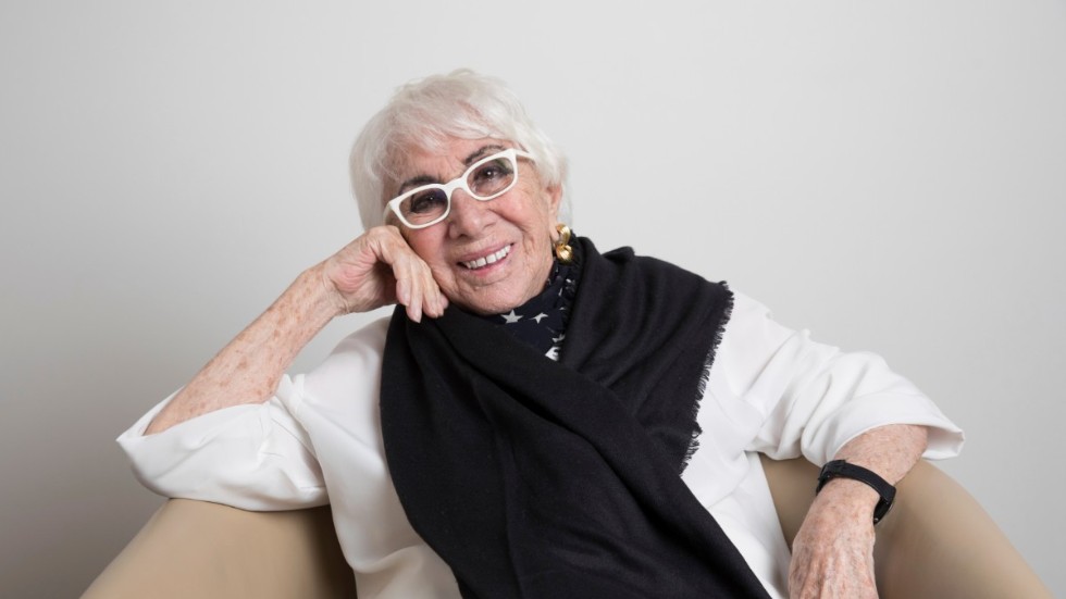 Regissören Lina Wertmüller fotograferad 2019. Arkivbild.