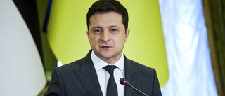 Zelenskyj tackar Sverige för "militärt" stöd