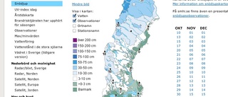 Ovisst med julesnön i kustlandet