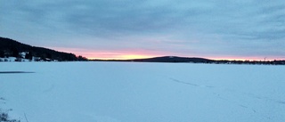 Läsarbild: Otroligt ljus på himlen en morgon i Boden