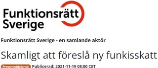 Proteststorm mot högerbudgetens ”funkisskatt”