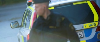 Avklädd man orsakade polispådrag