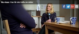 TV: Han får inte träffa sin dotter