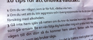 "Vi vill få folk att agera vid våldtäkter"