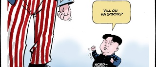 Nordkorea hotar världen …