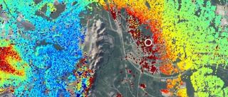 Satelliter visar hur byggnader slits isär