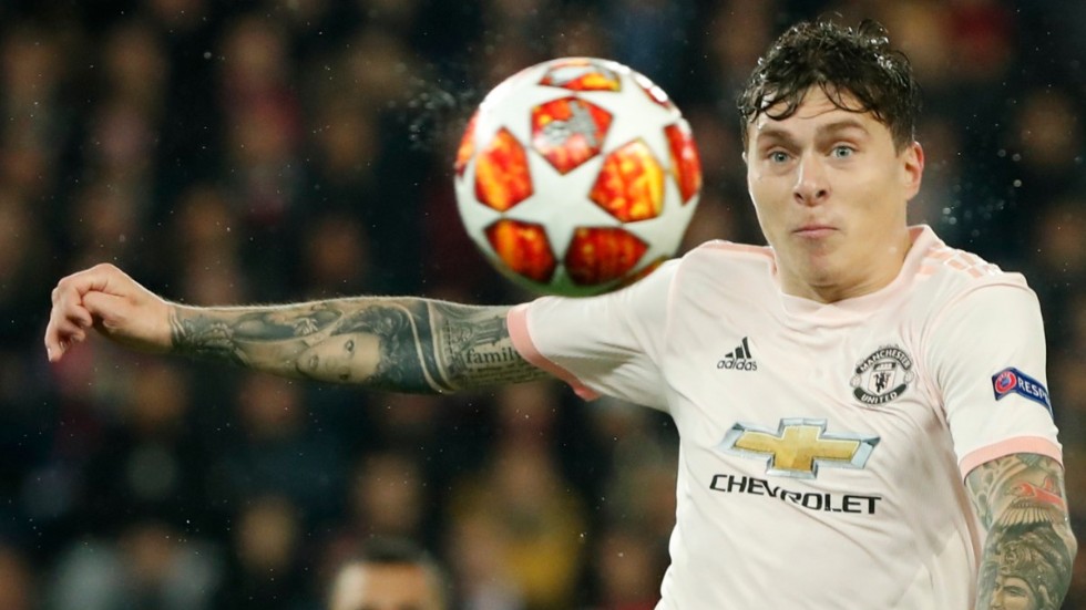 Victor Nilsson Lindelöf gör inte comeback i matchen mot Newcastle. Svensken har fått covid-19. Arkivbild.