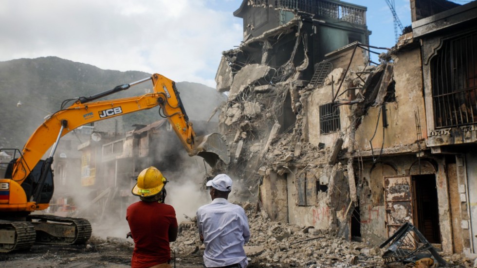 Åtminstone 90 människor omkom i en explosion i Haiti förra tisdagen. Arkivbild.