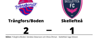 Stark seger för Trångfors/Boden i toppmatchen mot Skellefteå