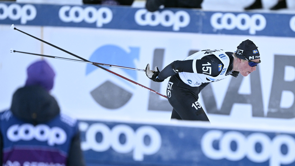 Alvar Myhlback debuterade i världscupen.