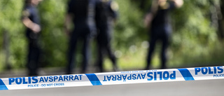 Man skjuten genom fönster i Nyköping