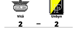 Vitå kryssade hemma mot Unbyn