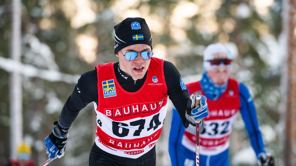 Jesper Jakobsson slog till med sin första pallplats i nationella tävlingar.