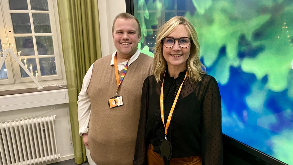 Rådgivaren Ola Eriksson och funktionschefen Linda Lidman sökte sig båda två till Swedbank på Furunäset då de hört talas om att det skulle vara en bra arbetsplats. 