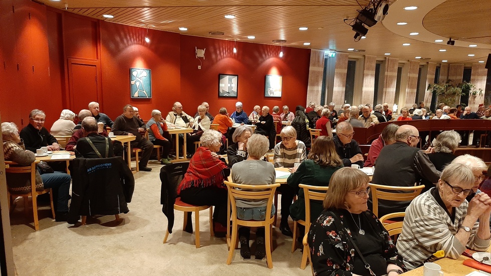 Medlemmarna i riksförbundet hjärtlung i Arvidsjaur bjöds på luciafika.