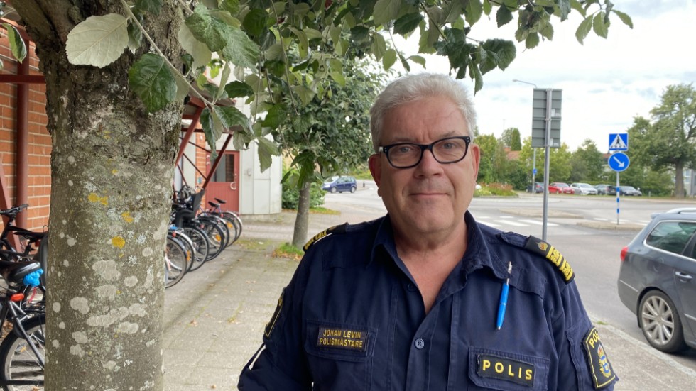 Johan Levin är Katrineholms nya lokalpolisområdeschef. "Det som slog mig först när jag kom hit var vilken liten skillnad det var mot Nyköping", säger han.