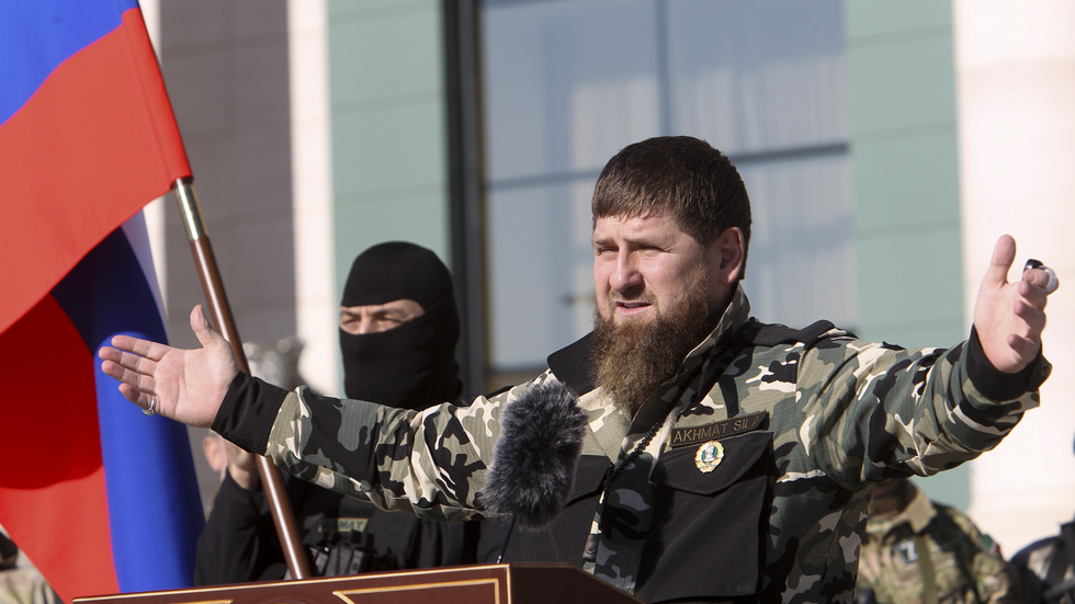 Ramzan Kadyrov har länge styrt med järnhand i Tjetjenien. Arkivbild.