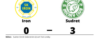 Iron föll med 0-3 mot Sudret