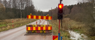 Väg stängs av – under ett helt dygn