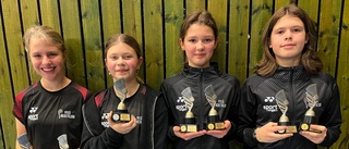 Medaljregn över Piteå Racketklubb