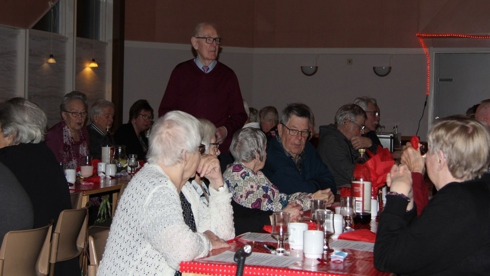 PRO Vuollerim bjöd på ett gott julbord.