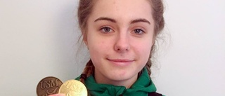 Medaljregn över snabba talangen