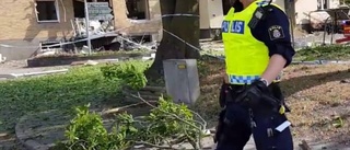 Carl var först på plats vid explosionen