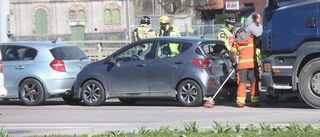 Trafikolycka i centrala Norrköping