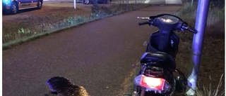 Rattfyllerist krockade med moped