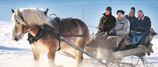 Årets första slädtur