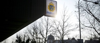 Ännu en skadad bil kring polishuset