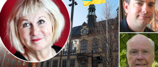 Stor manifestation på Fristadstorget för Ukraina: "Hoppas verkligen Eskilstunaborna sluter upp"