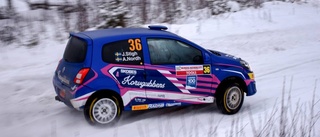 Albin Nordh körde final i rally-SM