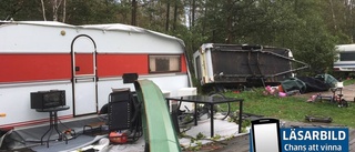 Campingägaren: "Det var en tromb"