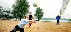 Stort intresse för beachvolleyboll