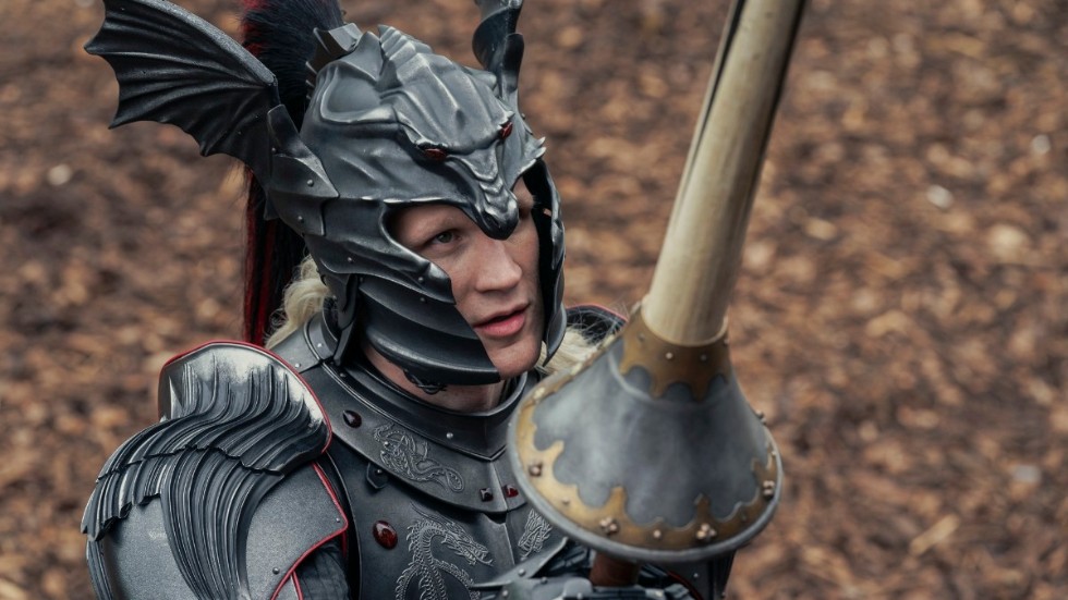 Skådespelaren Matt Smith i "House of the dragon". Pressbild.