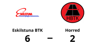 Klar seger för Eskilstuna BTK hemma mot Horred