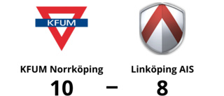 Förlust på bortaplan för Linköping AIS mot KFUM Norrköping