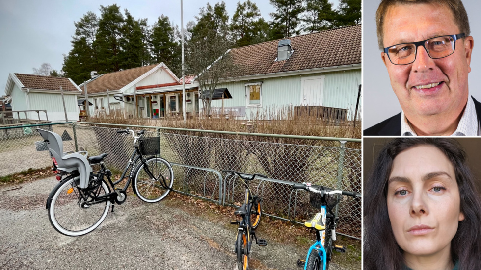 Felicia Sjösten Harlin är en av föräldrarna som rasar över förslaget att lägga ner tre förskolor, däribland Tomtahill, närmsta granne med nämndens ordförande Michael Swedberg, som nu anklagas för jäv om han deltar i kvällens beslut vid mötet som börjar klockan 17. 